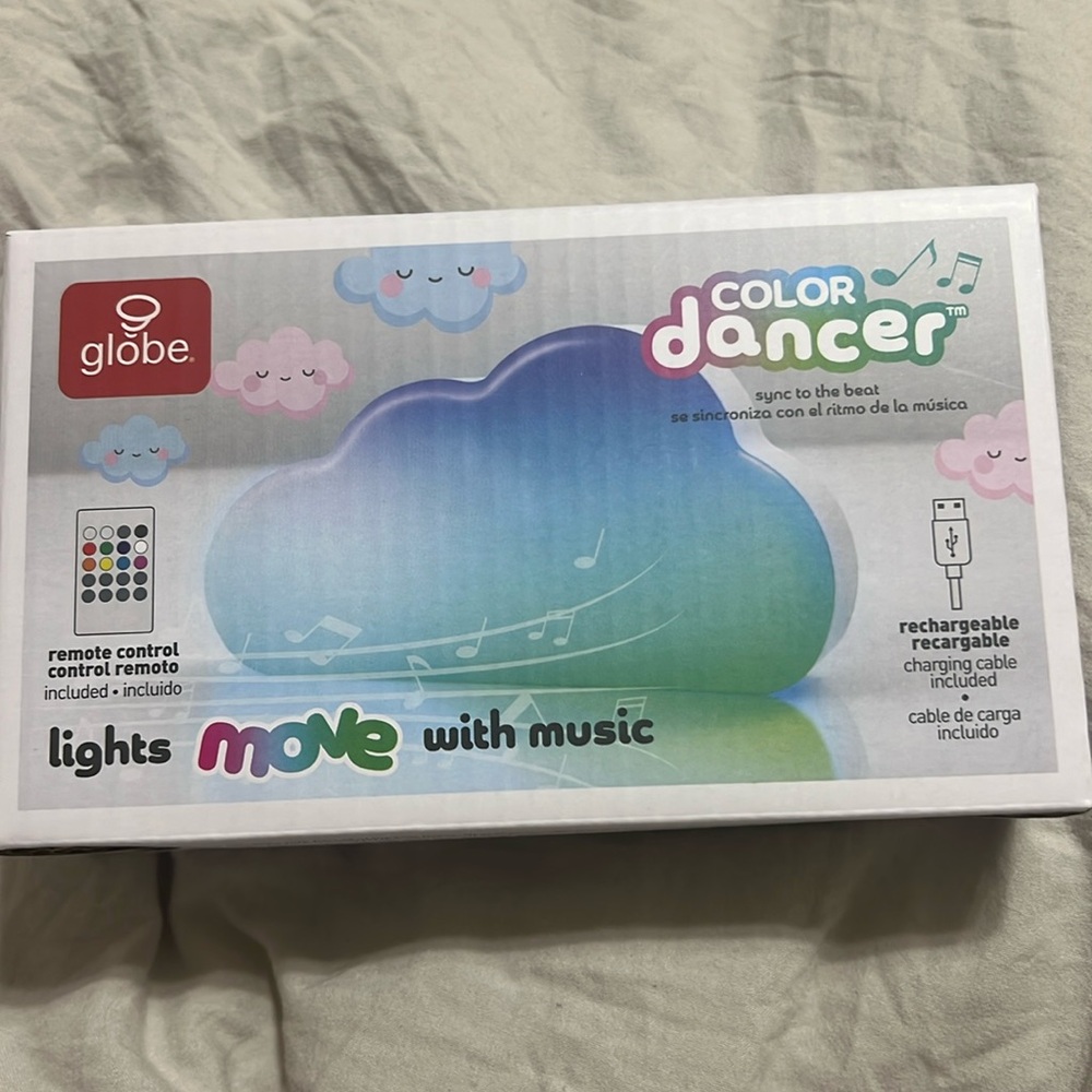 NEW Globe Color Dancer Light with Remote
